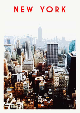 New York Vintage Poster