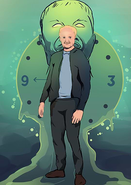 Martin Heidegger Comic Art