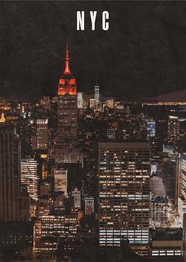 New York Vintage Poster