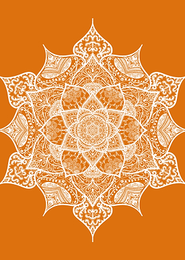 Pumpkin Mandala