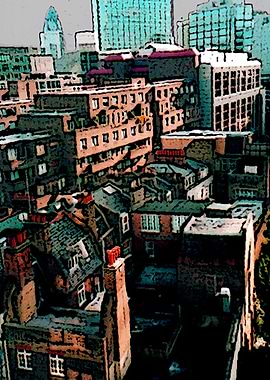 Comic view of London