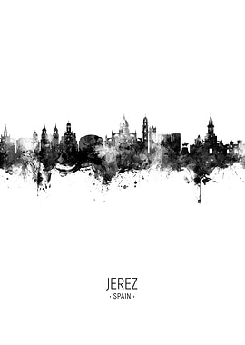 Jerez Spain Skyline