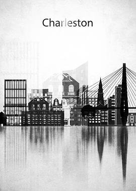 Charleston SC Skyline