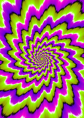 Colorful spirals