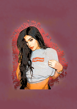Kylie Jenner Illustration