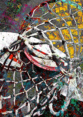 Basketball art print 143