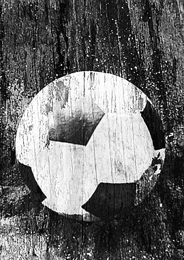 Soccer art bw 6