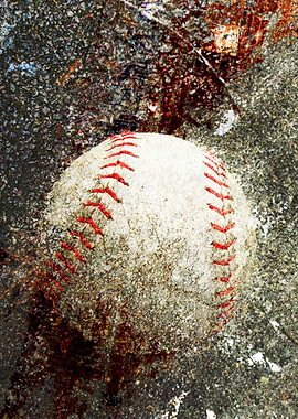 Baseball art print 5