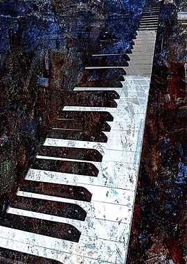 Piano art print 12