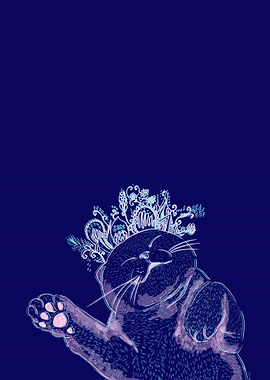 Dream A Little Meow Blue