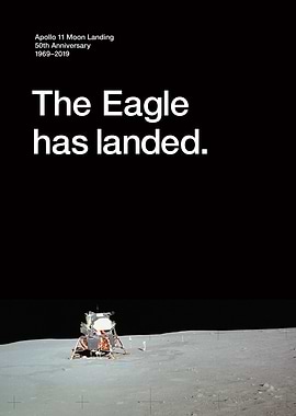 Moon 50th Eagle Has Landed