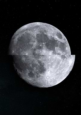 Something is with the Moon