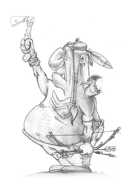 NATIVE american Warrior