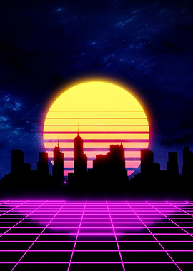 Retro Sunset