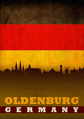 Oldenburg Germany Skyline