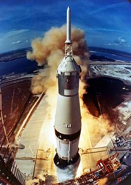 Saturn V Rocket Launch 1