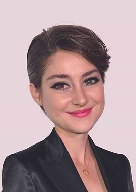 shailene wodley caricature