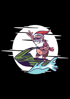 Watersport Santa Claus