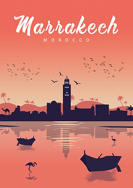 Marrakech skyline