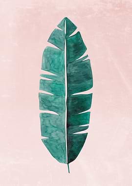 Banana Leaf Painting