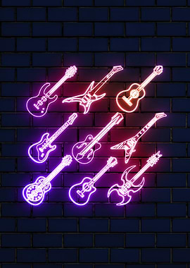 Neon Guitars