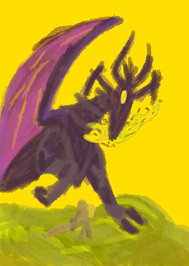 evil dragon