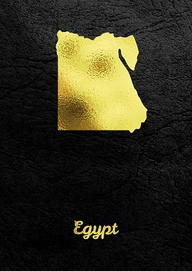 Golden Map Egypt