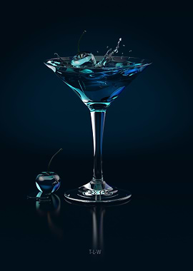Blue Maraschino