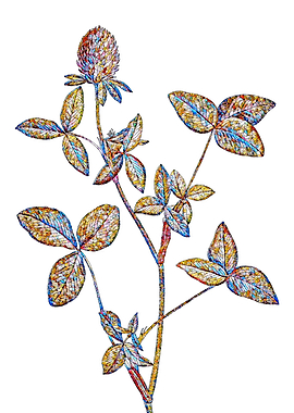 Stained Glass Botanical