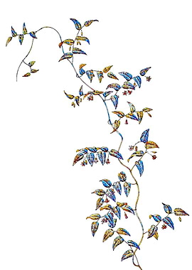 Stained Glass Botanical