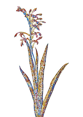 Stained Glass Botanical