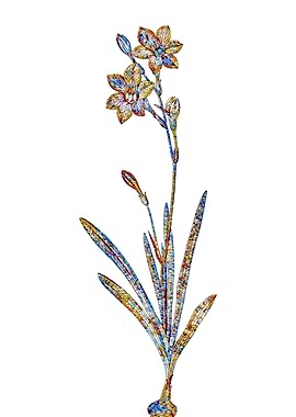 Stained Glass Botanical