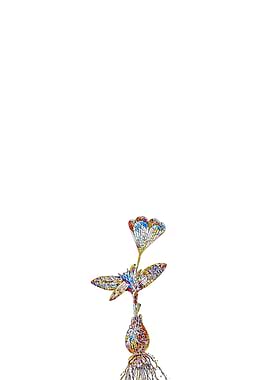 Stained Glass Tulip Flower