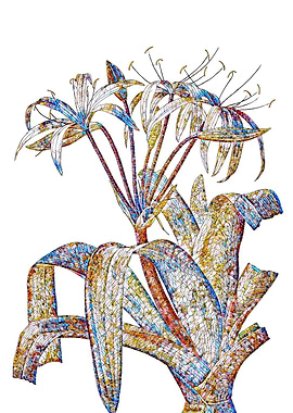 Stained Glass Botanical