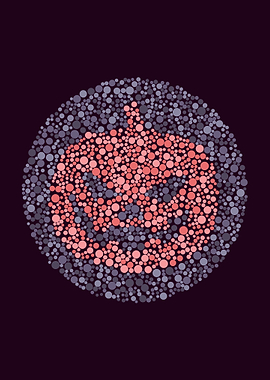 Dot Jack Lantern Halloween