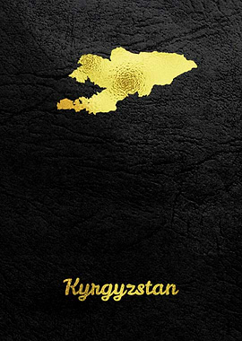 Golden Map Kyrgyzstan