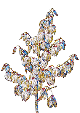 Stained Glass Botanical