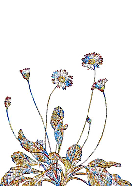 Stained Glass Botanical