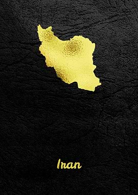 Golden Map Iran