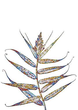 Stained Glass Botanical