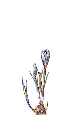 Stained Glass Crocus Flora