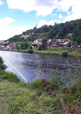 Camping by the river