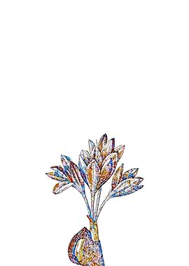 Stained Glass Crocus Flora