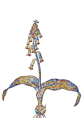 Prismatic Mosaic Floral