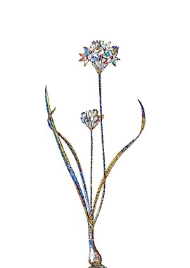 Prismatic Mosaic Floral