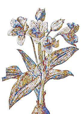 Stained Glass Botanical