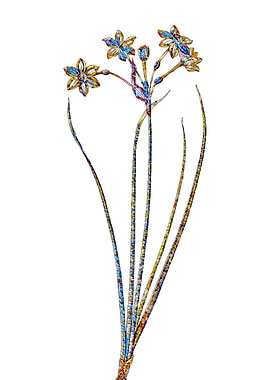 Stained Glass Daffodil