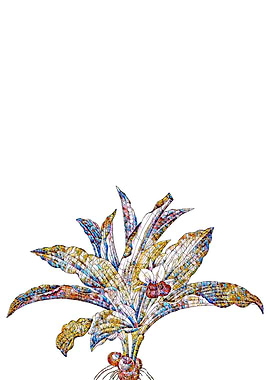 Stained Glass Botanical