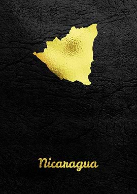 Golden Map Nicaragua