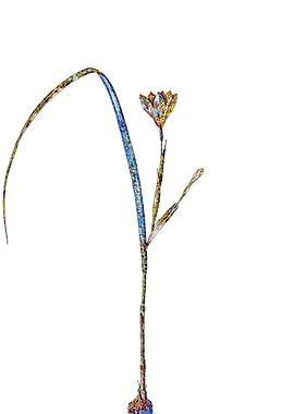 Stained Glass Tulip Flower